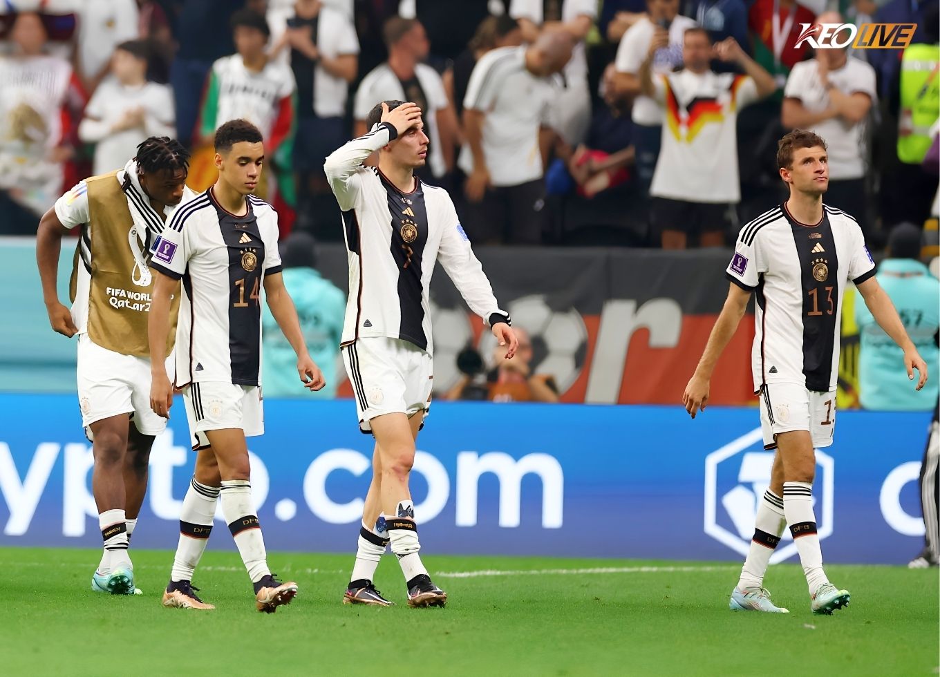 Đội tuyển Đức gây thất vọng tràn trề World Cup năm 2022 | Keolive