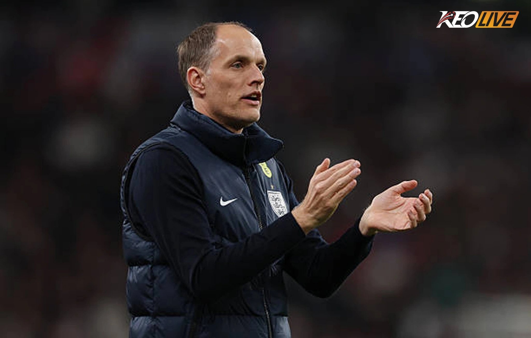 HLV Thomas Tuchel với hy vọng mang đến mùa World Cup 2026 thành công cho đội tuyển Anh. | Keolive