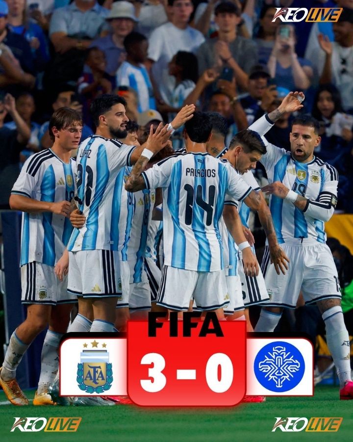 Argentina 3-0 Iceland | Keolive