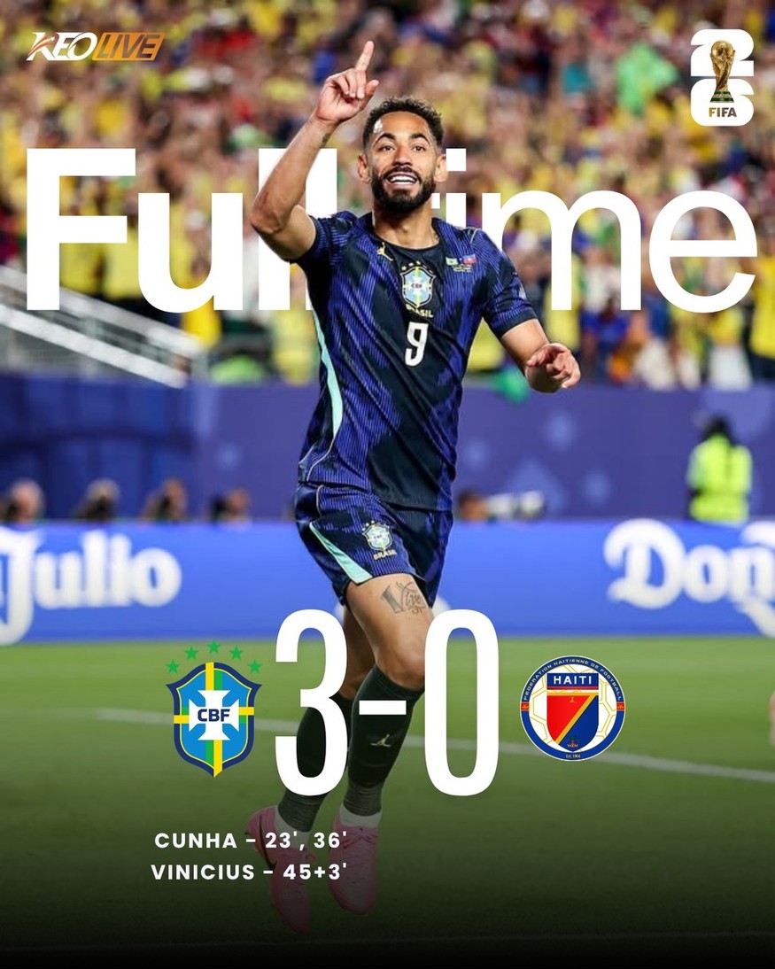 Brazil 3-0 Haiti | Keolive