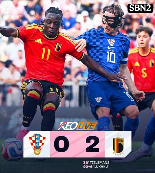 Croatia 0-2 Bỉ | Keolive