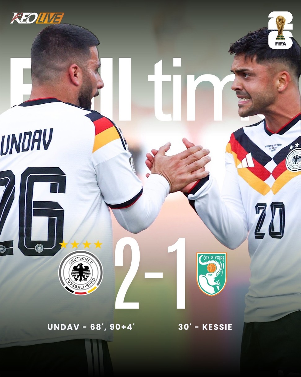 Germany 2-1 Ivory Coast | Keolive