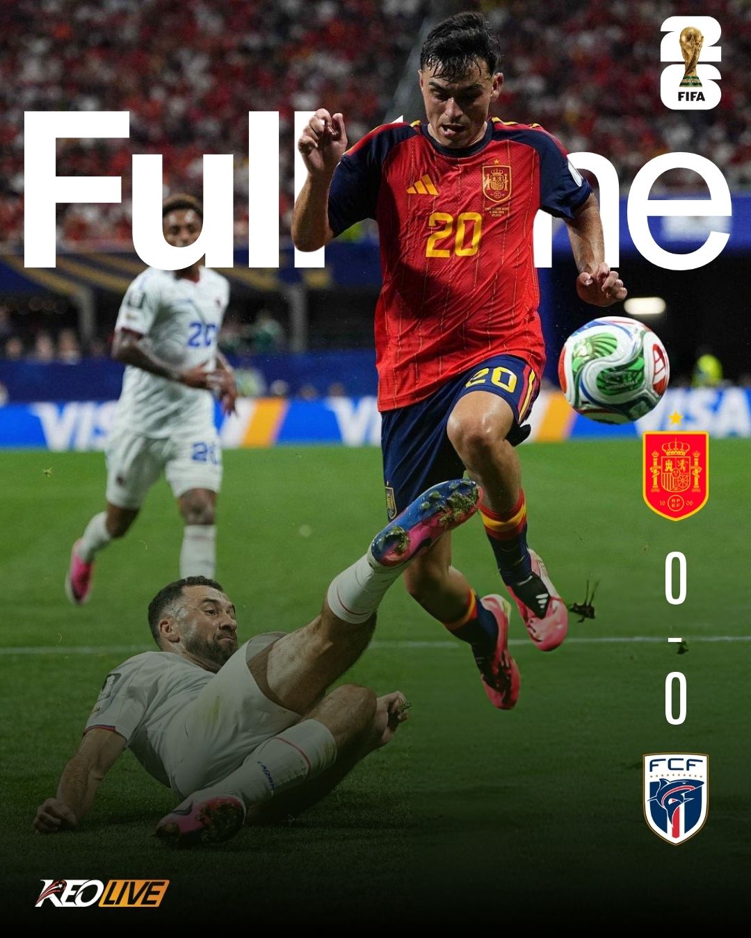 Tây Ban Nha 0-0 Cape Verde | Keolive