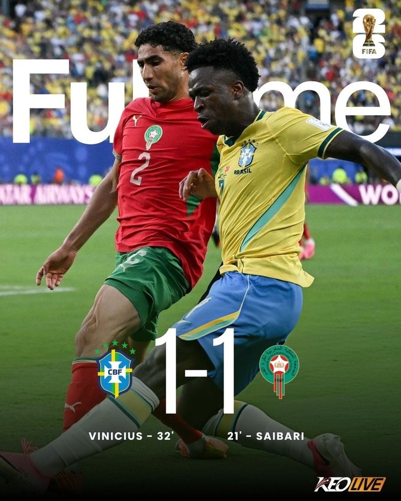 Brazil 1-1 Morocco | Keolive