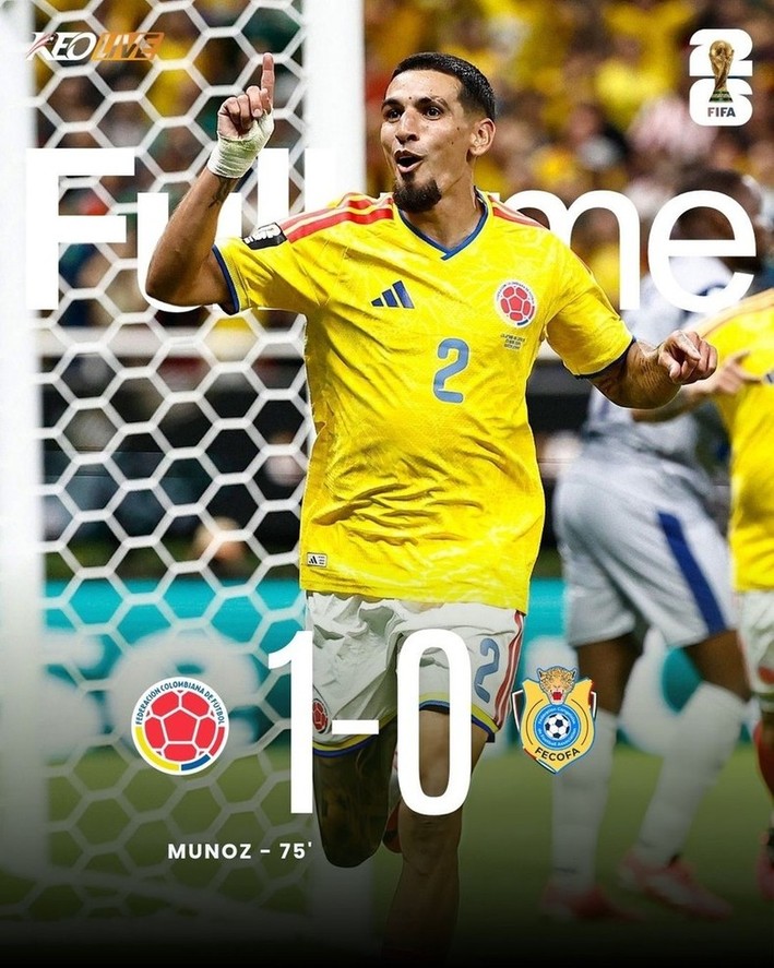 Colombia 1-0 Congo | Keolive