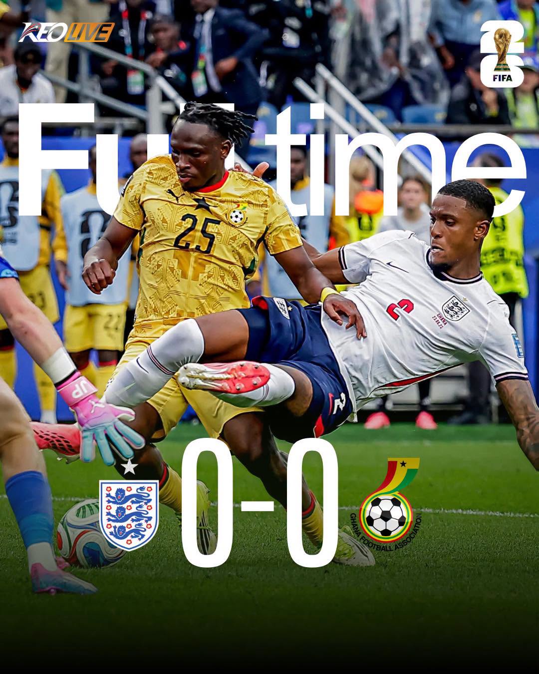 Anh 0-0 Ghana | Keolive