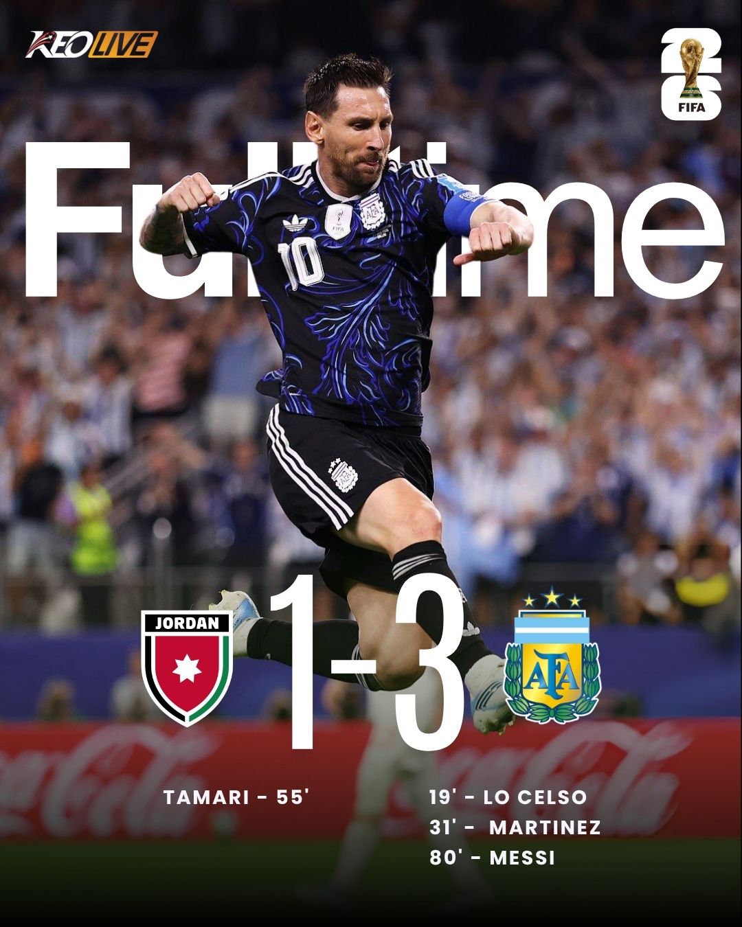 Jordan 1-3 Argentina | Keolive