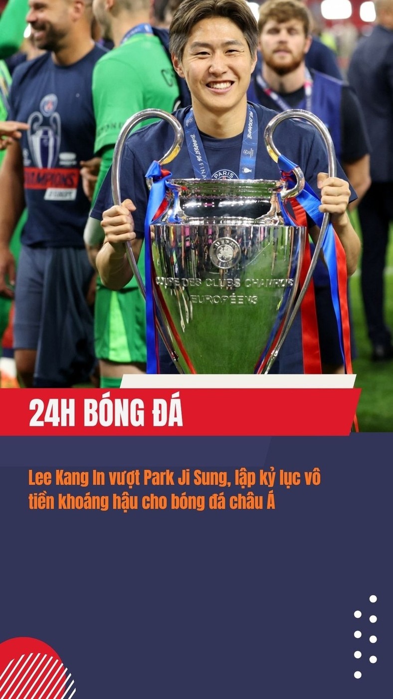 Lee Kang-in lập kỳ tích Champions League