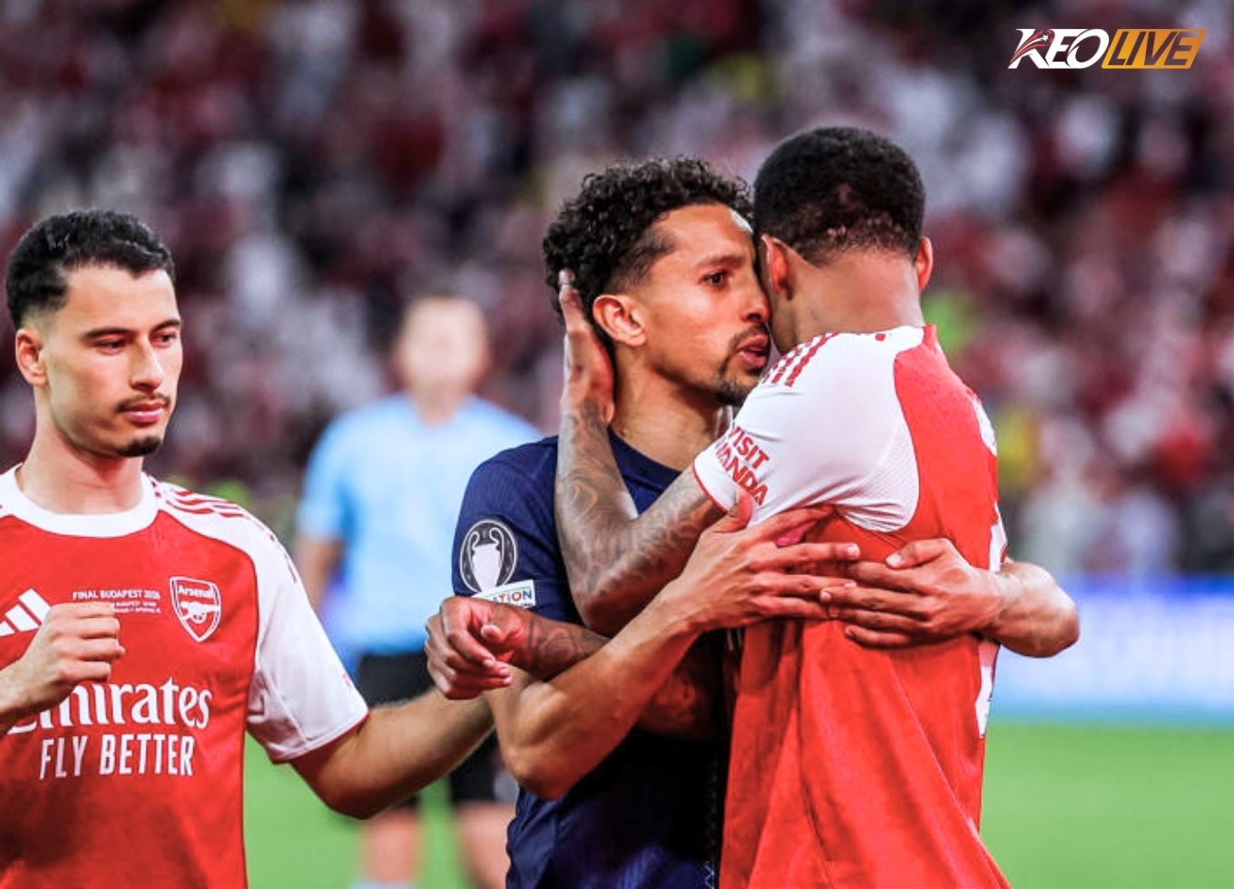 Marquinhos cảm thấy đồng cảm với tình huống miss penalty của Gabriel | Keolive