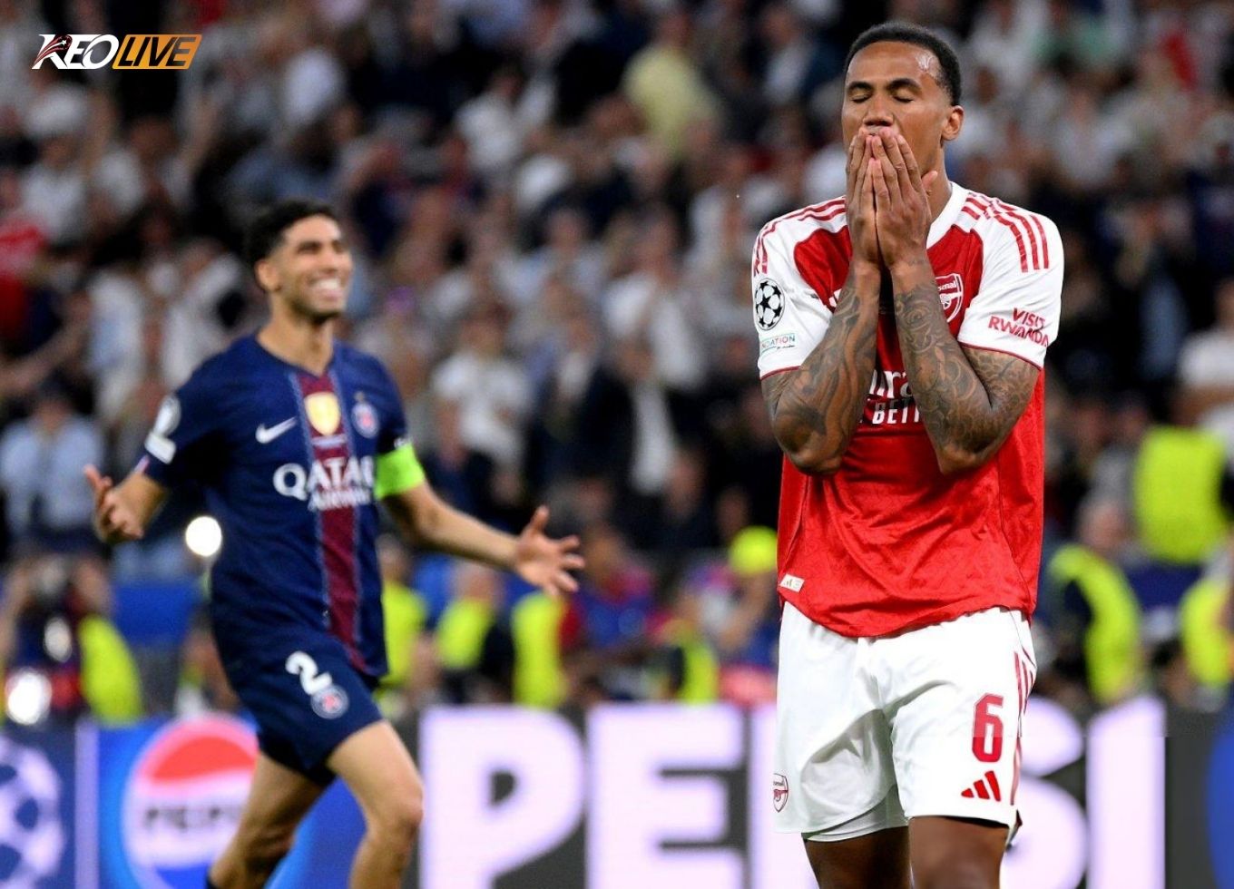 Gabriel lập tức sụp đổ tinh thần khi bị lỡ quả sút hỏng penalty | Keolive