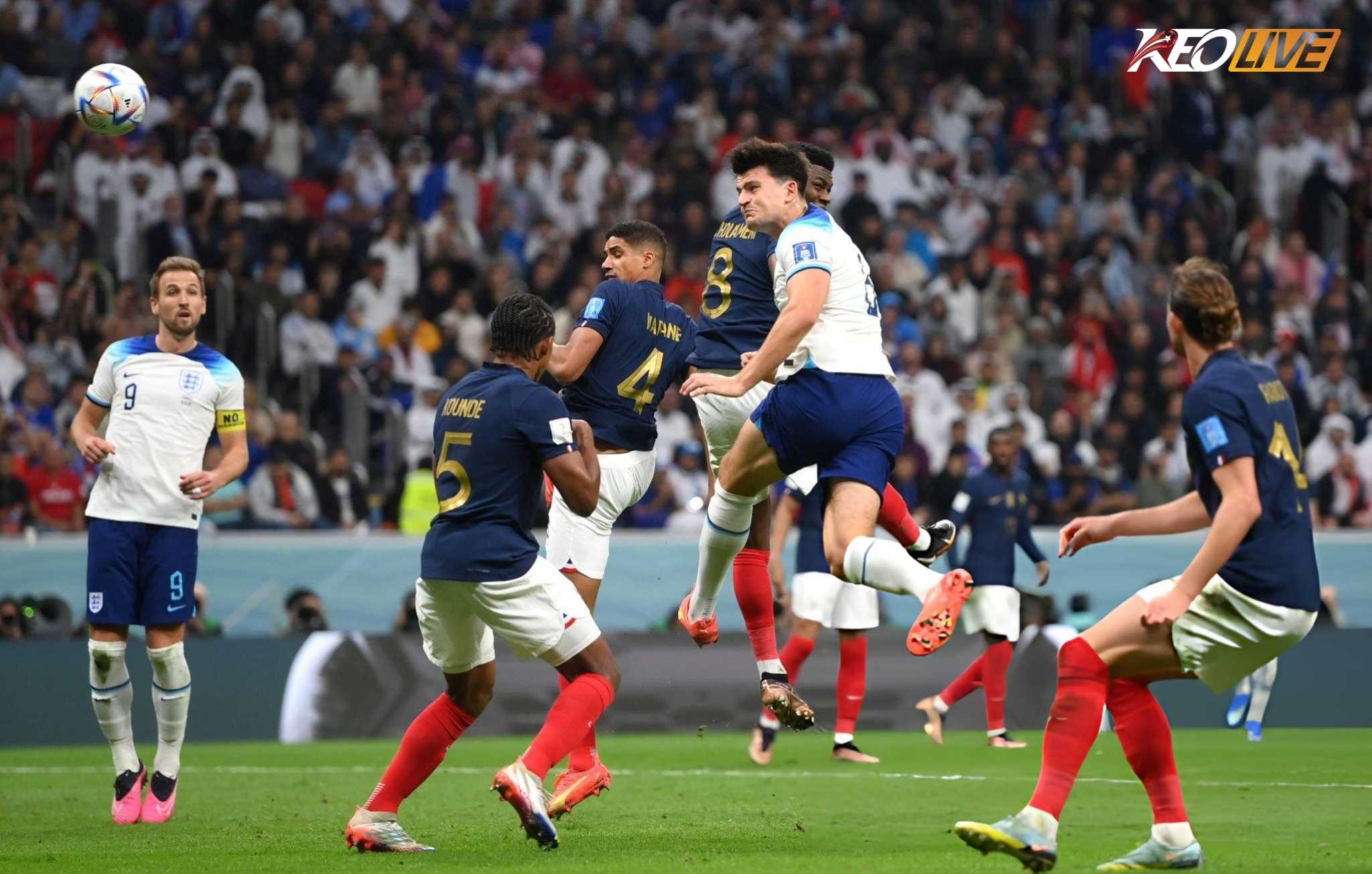 May mắn chưa đến với Anh khi để thua Pháp tại tứ kết World Cup năm 2022 | Keolive