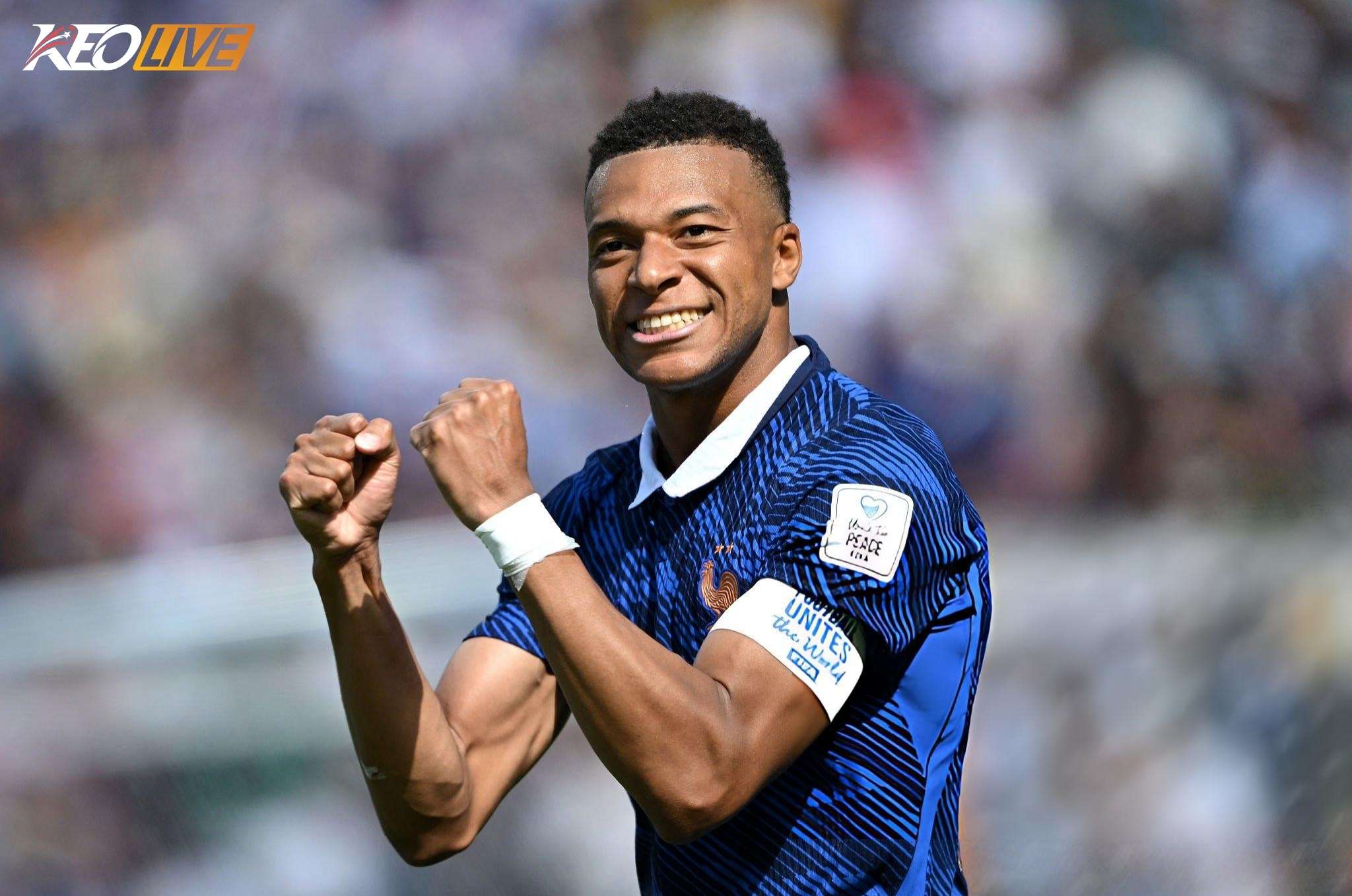 Mbappe vừa lập cú đúp trong trận mở màn gặp Senegal | Keolive