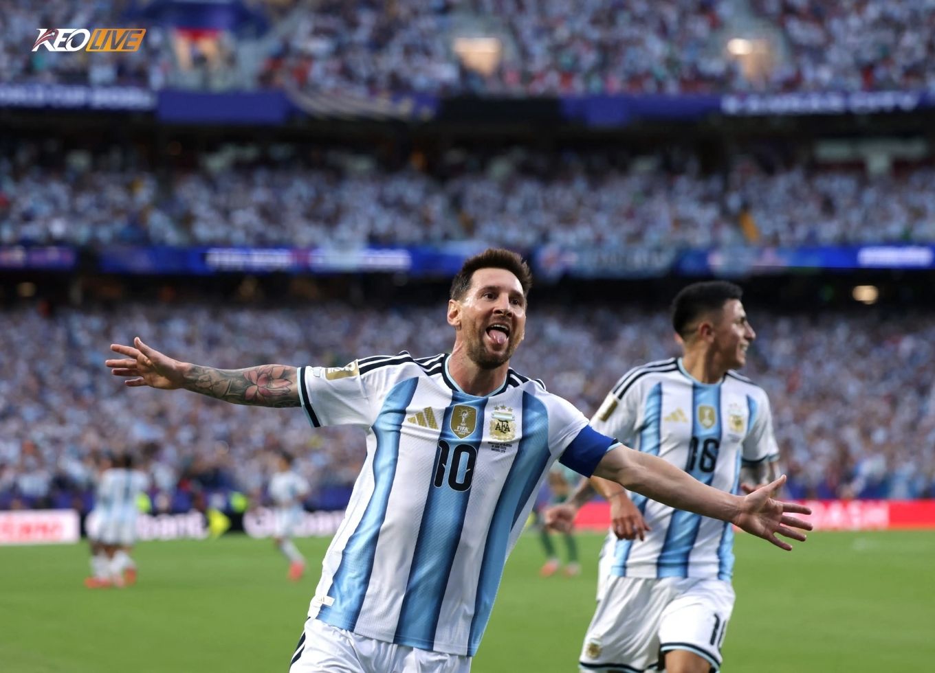 Messi lập hat-trick trong ngày mở màn trận đấu cùng Argentina | Keolive