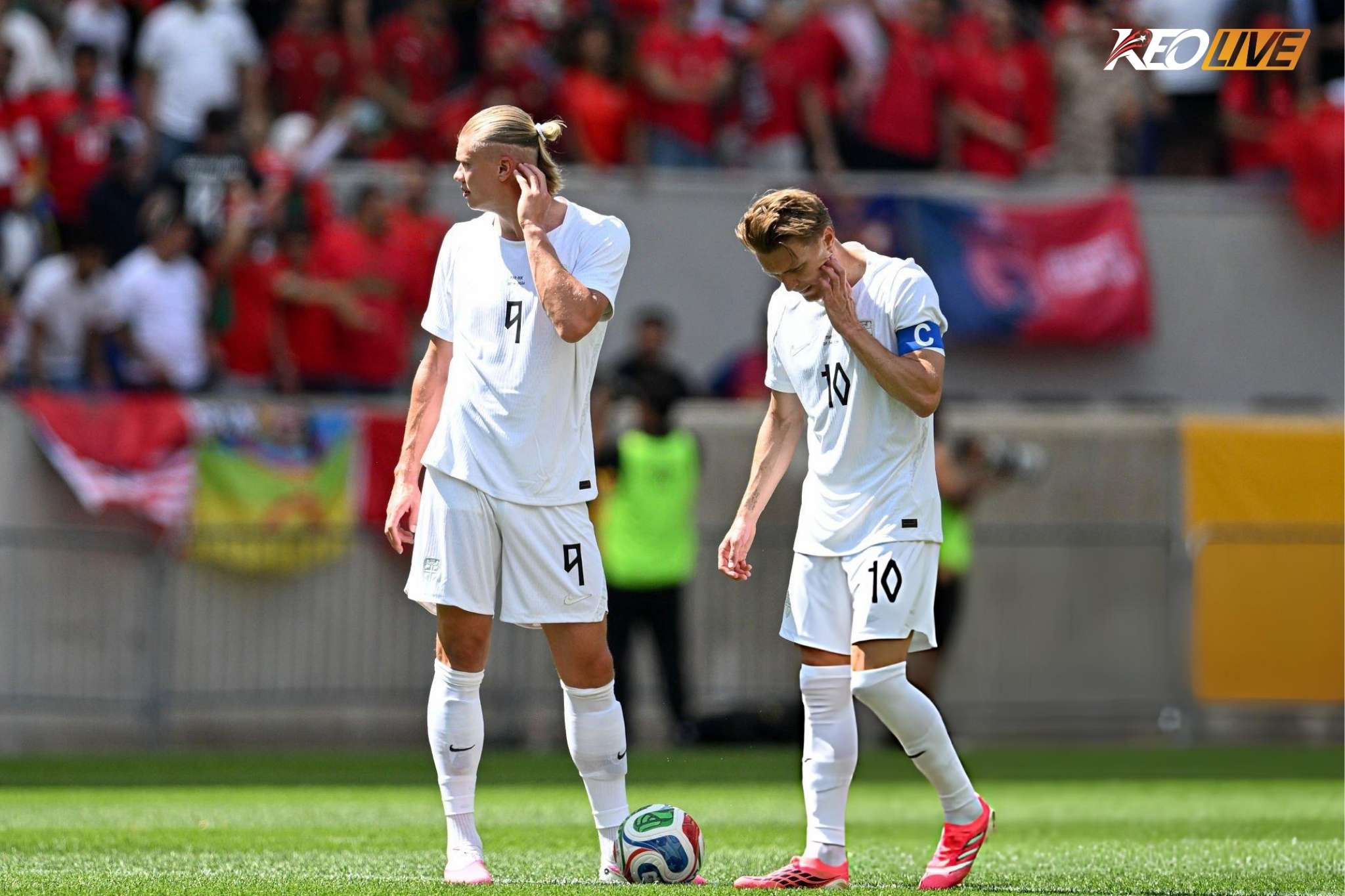 Na Uy sẽ rất cần sự ăn ý của Haaland và Odegaard để tiến sâu tại giải đấu | Keolive