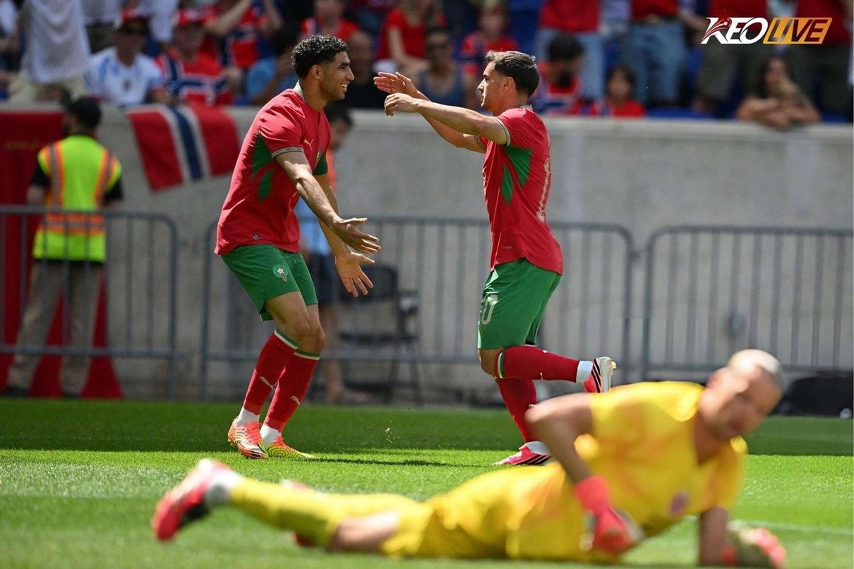 Diaz đang là niềm hy vọng lớn nhất trên hàng công của Maroc | Keolive