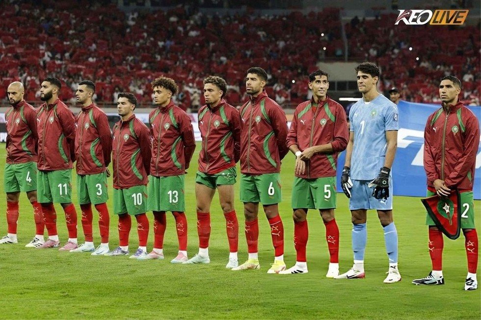 Maroc tiến đến World Cup 2026 với vị trí thứ 8 trên BXH FIFA | Keolive