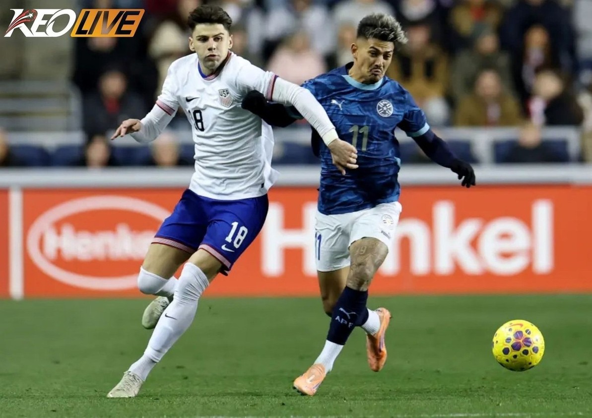Lần gặp nhau gần nhất giữa Mỹ vs Paraguay | Keolive