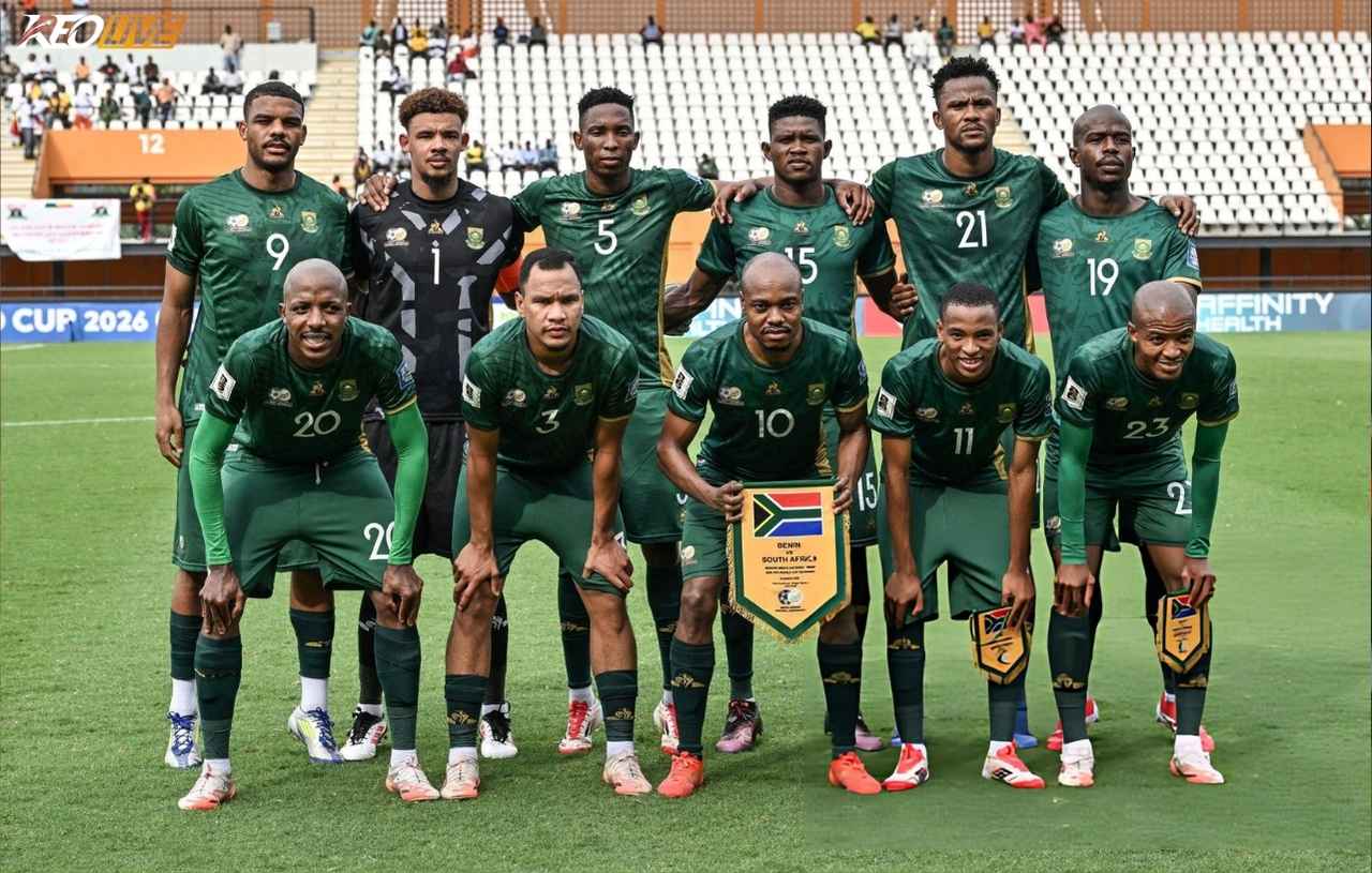 Nam Phi và thử thách vượt tầm tại World Cup 2026 | Keolive