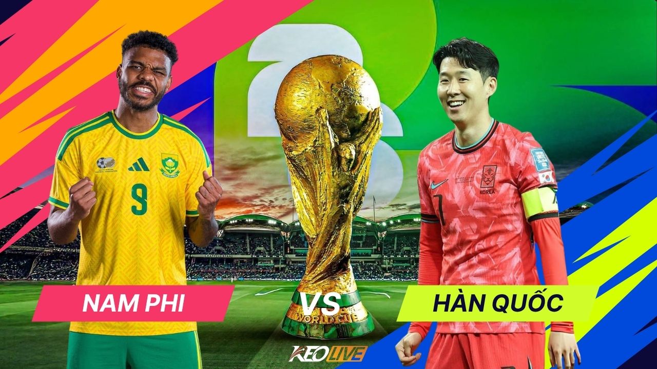 Nam Phi vs Hàn Quốc | Keolive