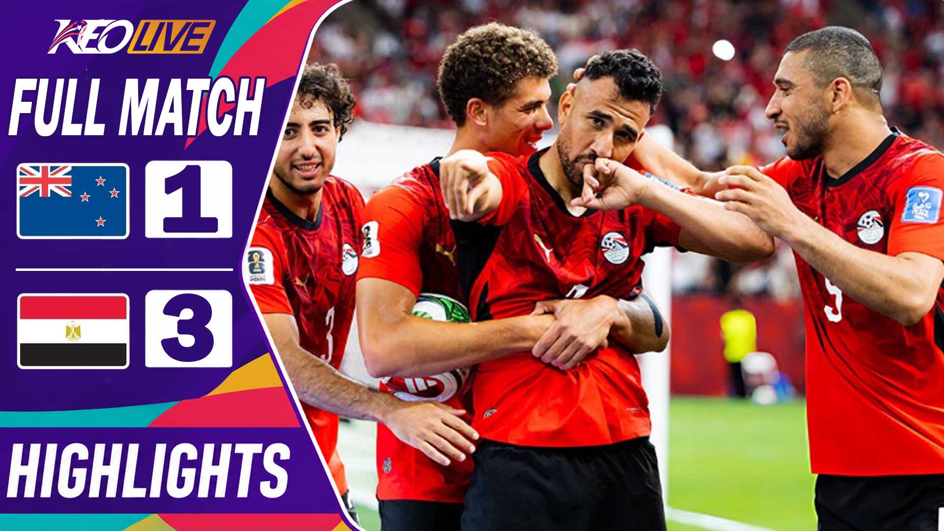 Highlights | New Zealand 1-3 Egypt | FIFA World Cup 2026™