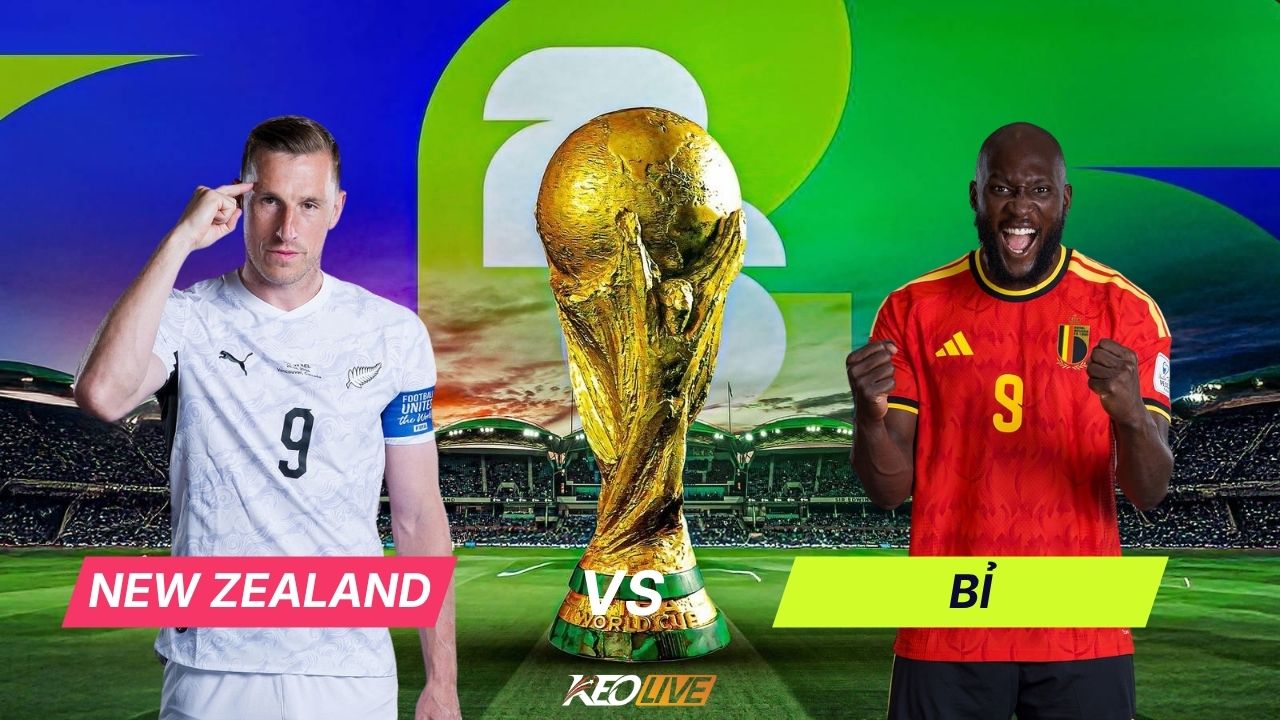 New Zealand vs Bỉ  | Keolive