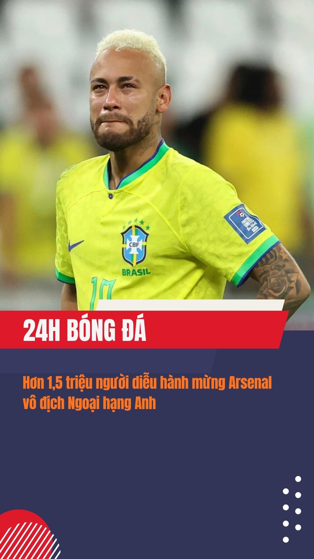 Neymar sẽ phải nghỉ thi đấu trận mở màn World 