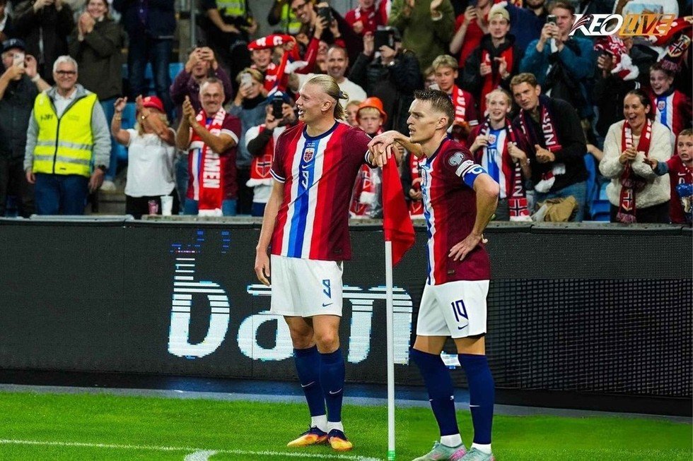 Odegaard và Haaland sẽ là trung tâm cho sự thành công của Na Uy | Keolive