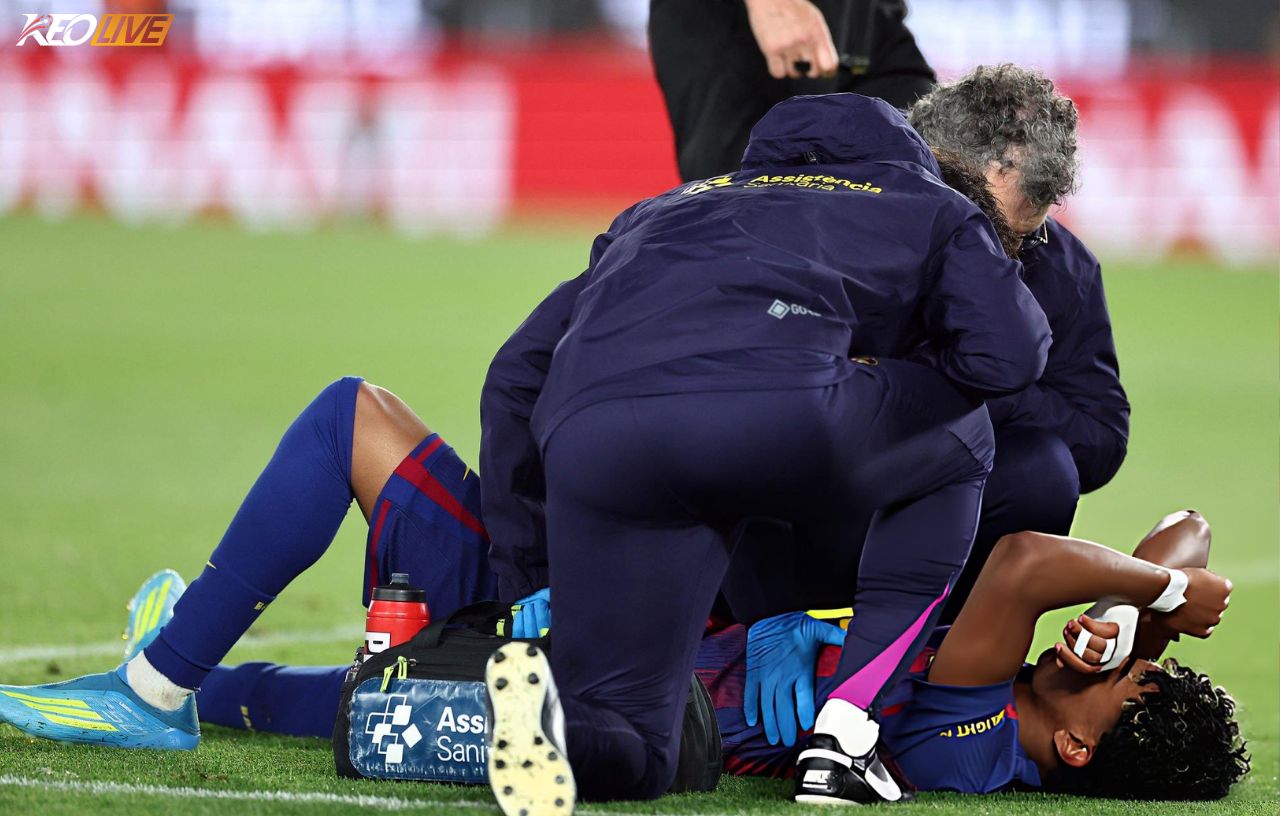 Sao trẻ Barca dính chấn thương nghiêm trọng trên sân | Keolive