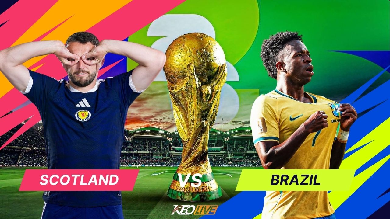 Trận cầu quyết định tại bảng C giữa Scotland vs Brazil | Keolive