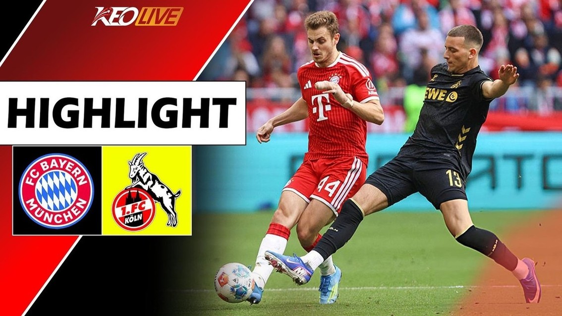 Ending The Season On A High Note! | FC BAYERN - 1. FC KÖLN | Highlights | Matchday 34 Bundesliga