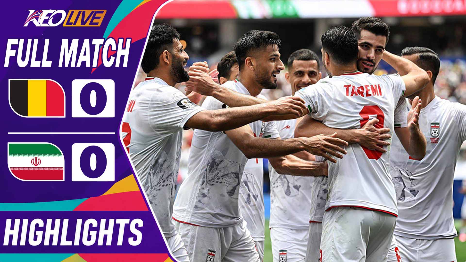 Highlights |Belgium 0-0 Iran | FIFA World Cup 2026™