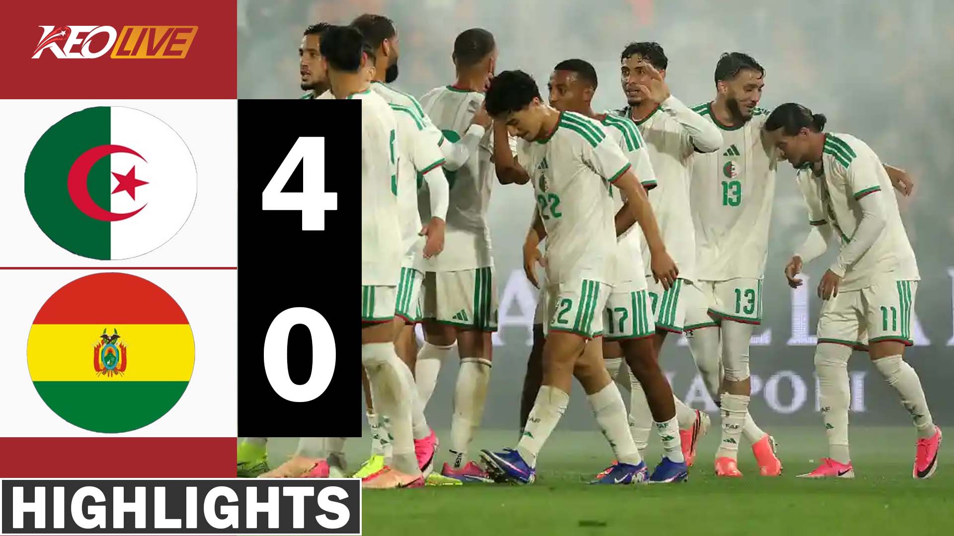 OTRA DERROTA - Bolivia 0 - Argelia 4 | RESUMEN