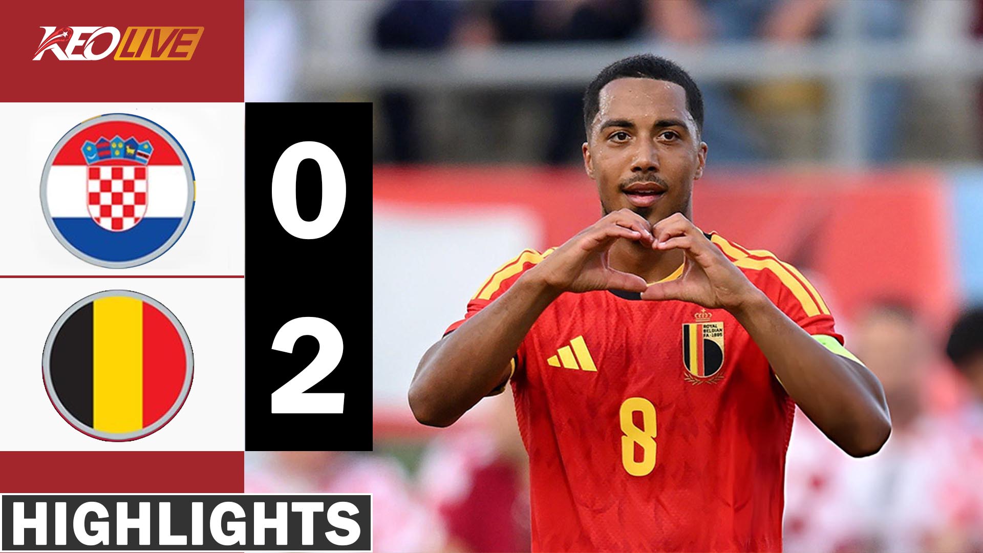HIGHLIGHTS| CROATIA - BỈ | LUKAKU TRỞ LẠI, QUỶ ĐỎ CHẠY ĐÀ MẠNH MẼ | GIAO HỮU QUỐC TẾ