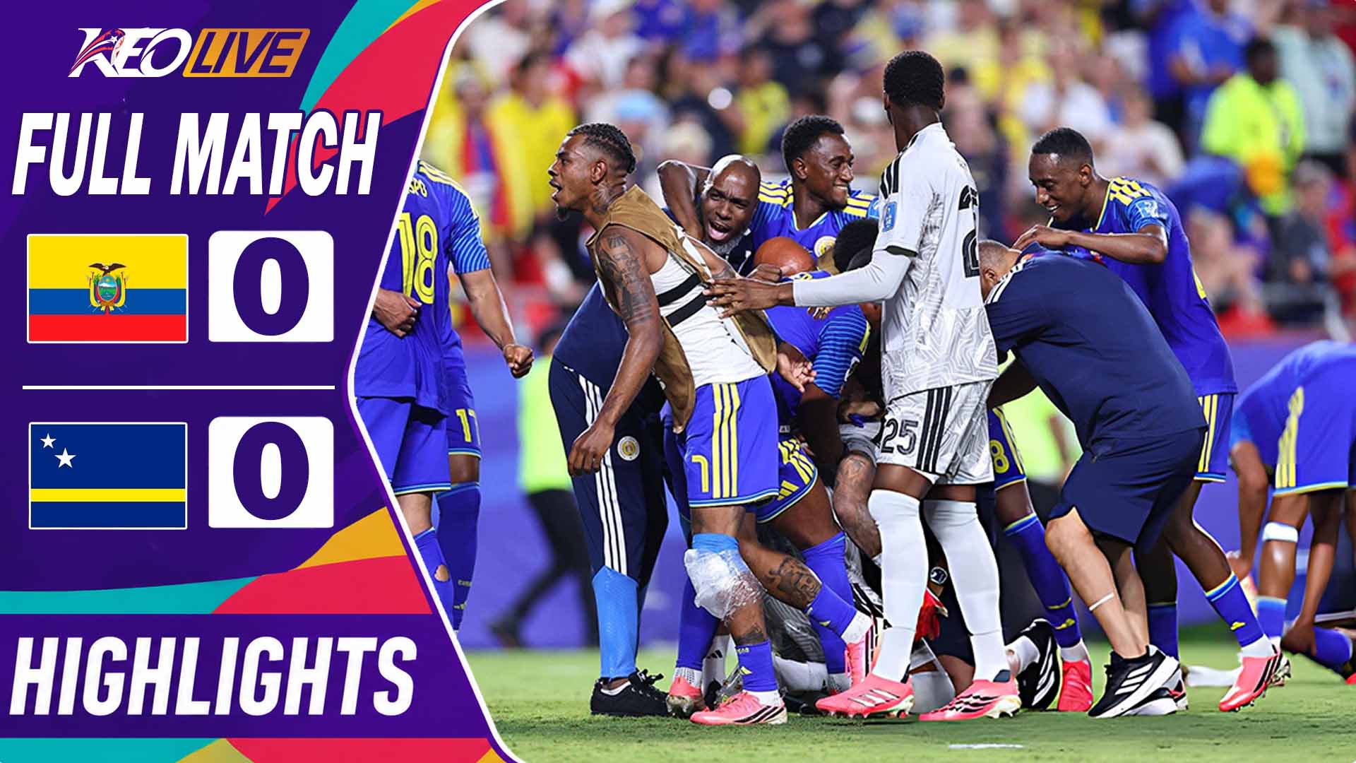 Highlights |Ecuador 0-0 Curaçao | FIFA World Cup 2026™