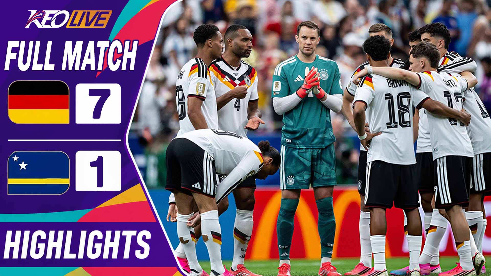 Highlights |Germany 7-1 Curacao | FIFA World Cup 2026™