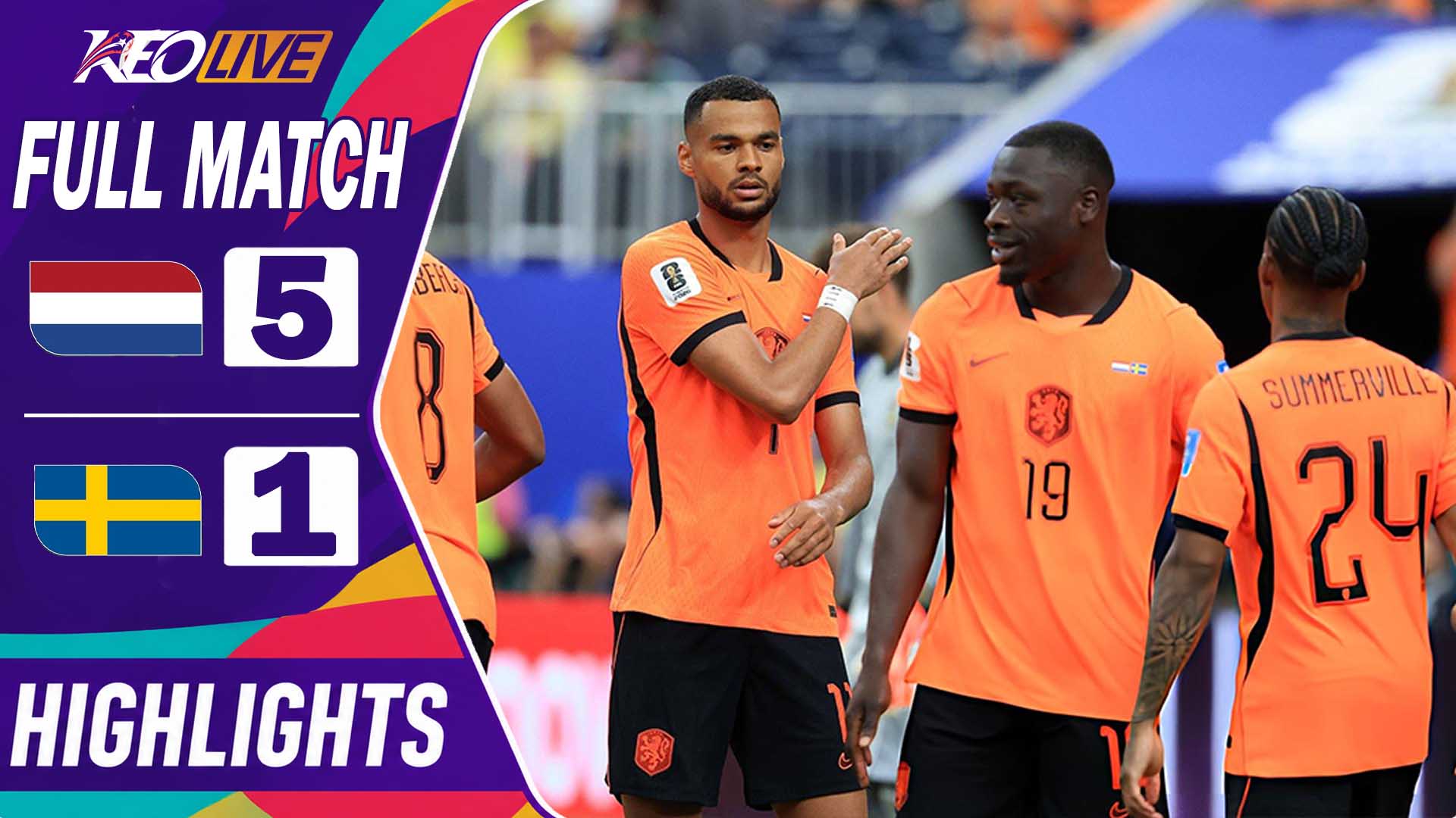 Highlights |Netherlands 5-1 Sweden Extended | FIFA World Cup 2026™