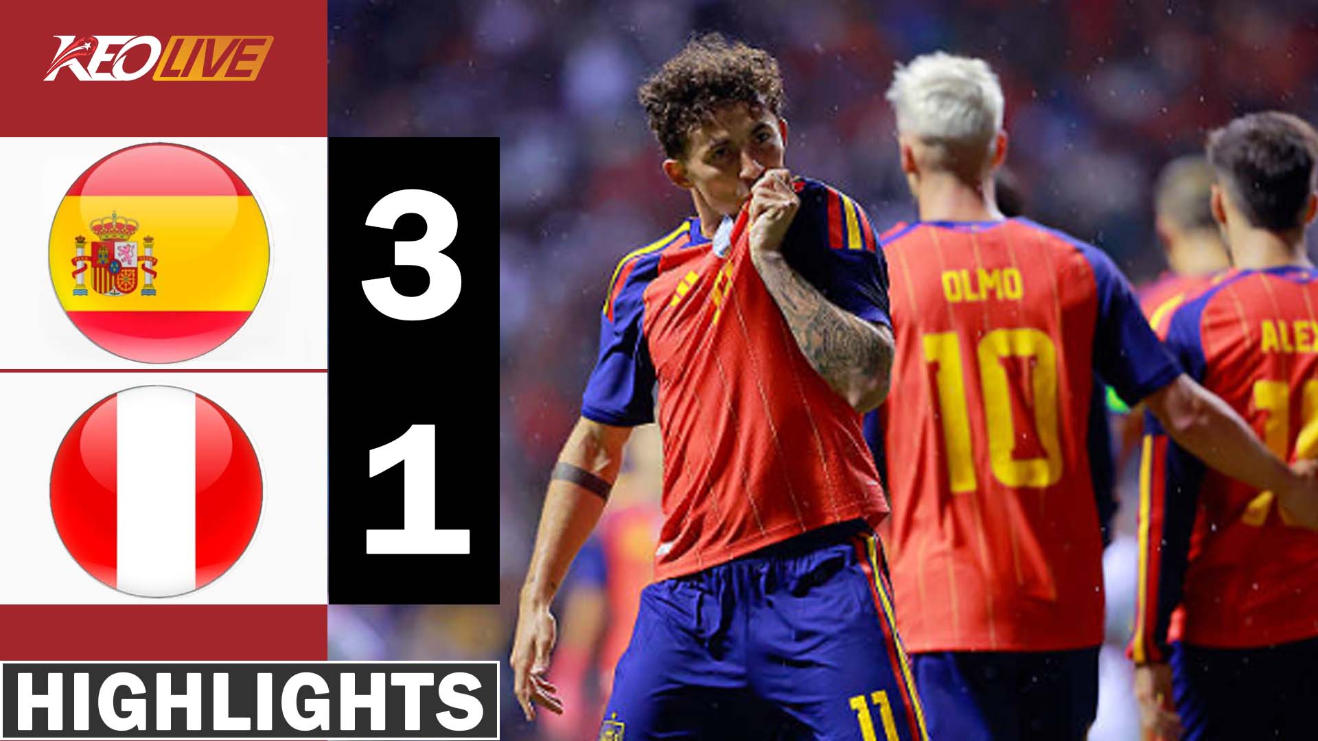 Spain vs Peru 3-1 - Full Match Highlights & All Goals Today 2026Spain vs Peru