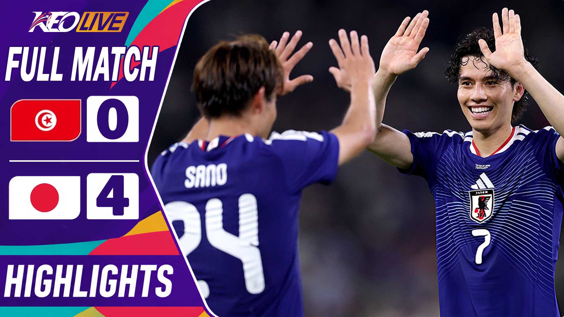 Highlights |Tunisia 0-4 Japan | FIFA World Cup 2026™