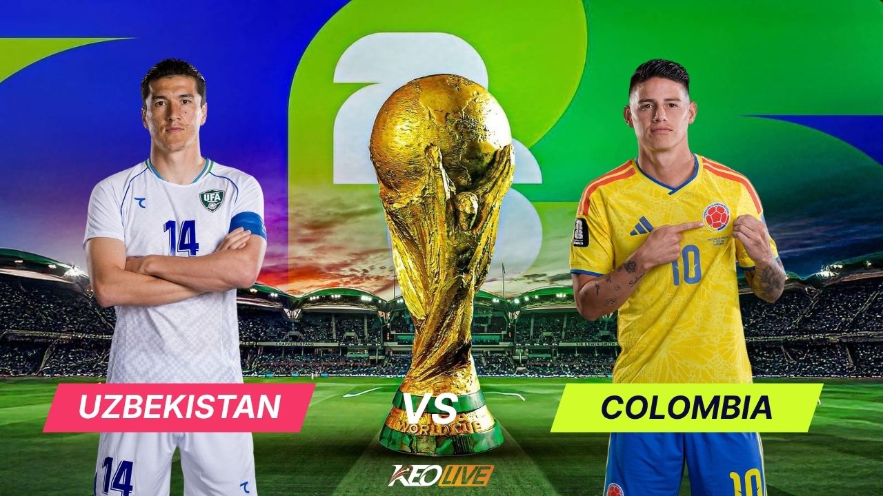 Uzbekistan vs Colombia | Keolive