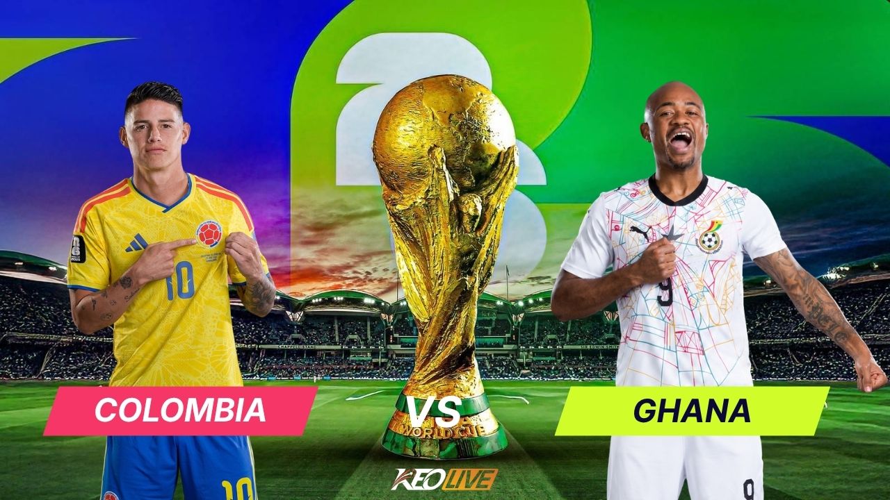 Colombia vs Ghana | Keolive