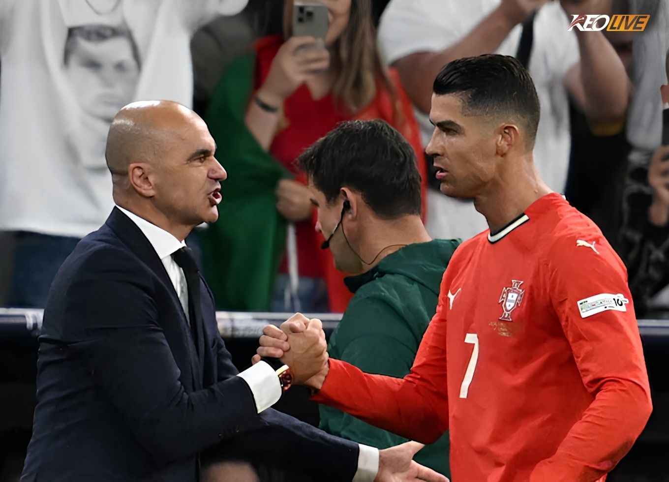 HLV Roberto Martinez chia sẻ mong muốn về Ronaldo | Keolive