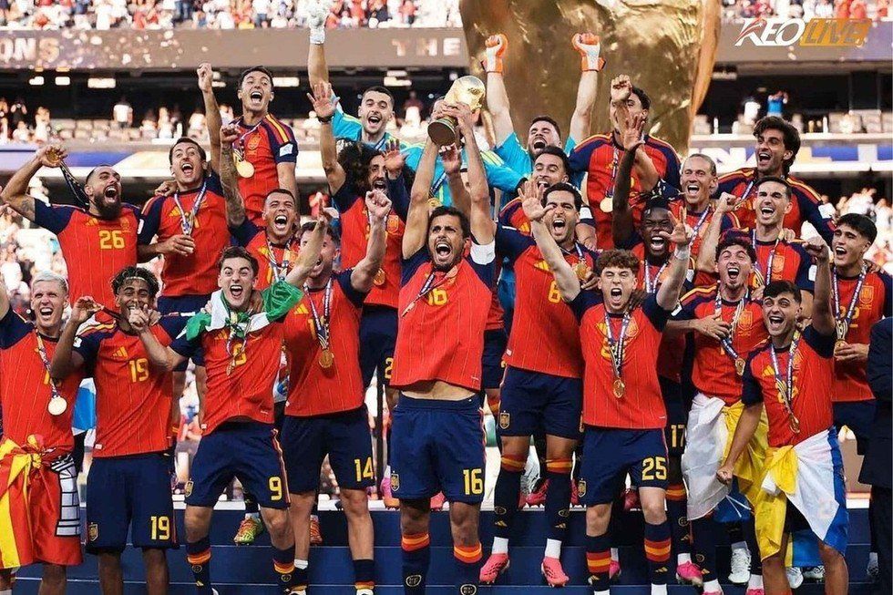 Tây Ban Nha là nhà vô địch tuyệt đối của World Cup | Keolive