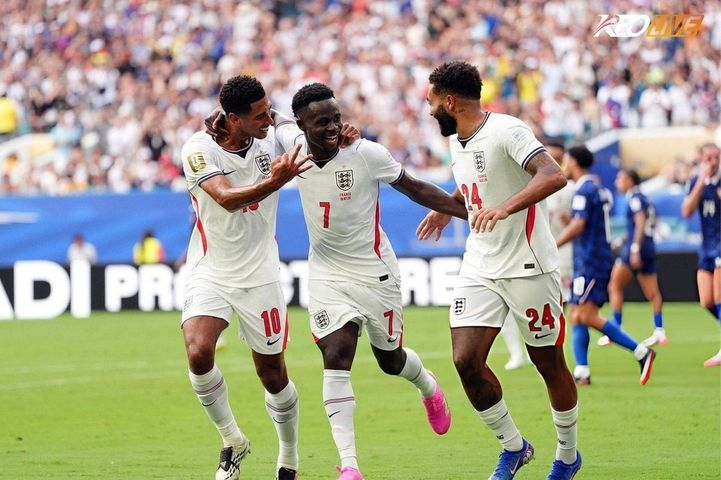 Hình ảnh minh họa cho bài viết Saka lập hat-trick, Tam Sư giành hạng ba World Cup