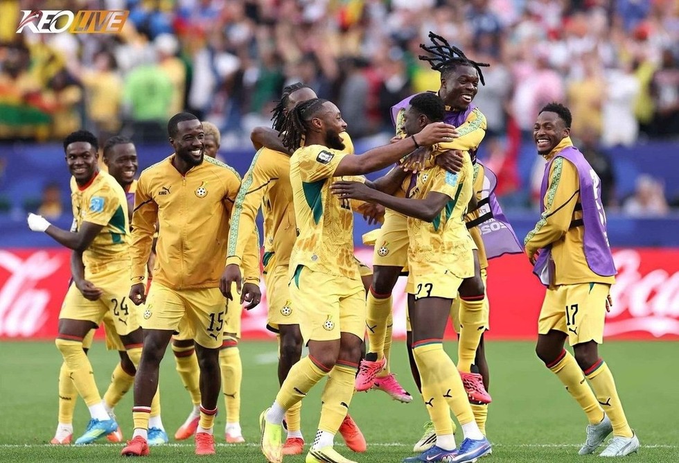Ghana đầy khó khăn để vào vòng 32 đội và quyết không bỏ cuộc | Keolive