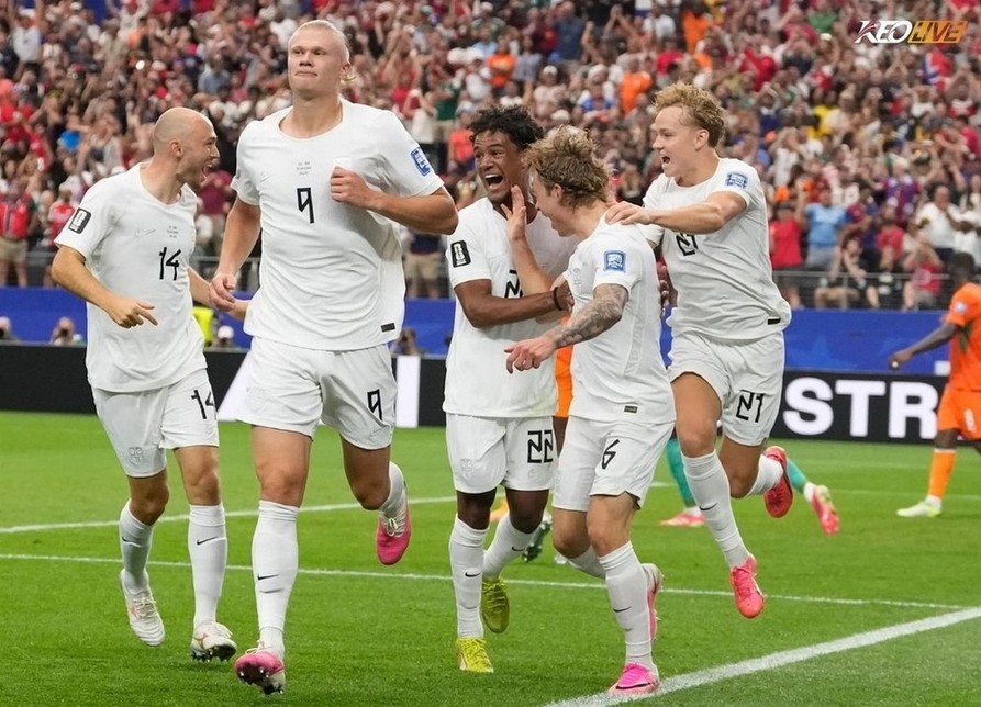 Na Uy vượt qua Bờ Biển Ngà giành tấm vé đi tiếp tại World Cup | Keolive