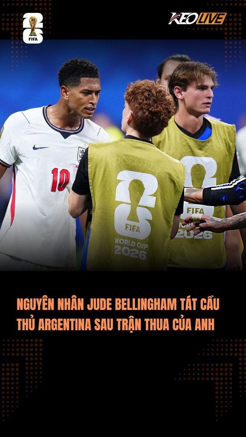 Bellingham đối mặt nguy cơ bị FIFA xử phạt sau vụ xô xát với Barco