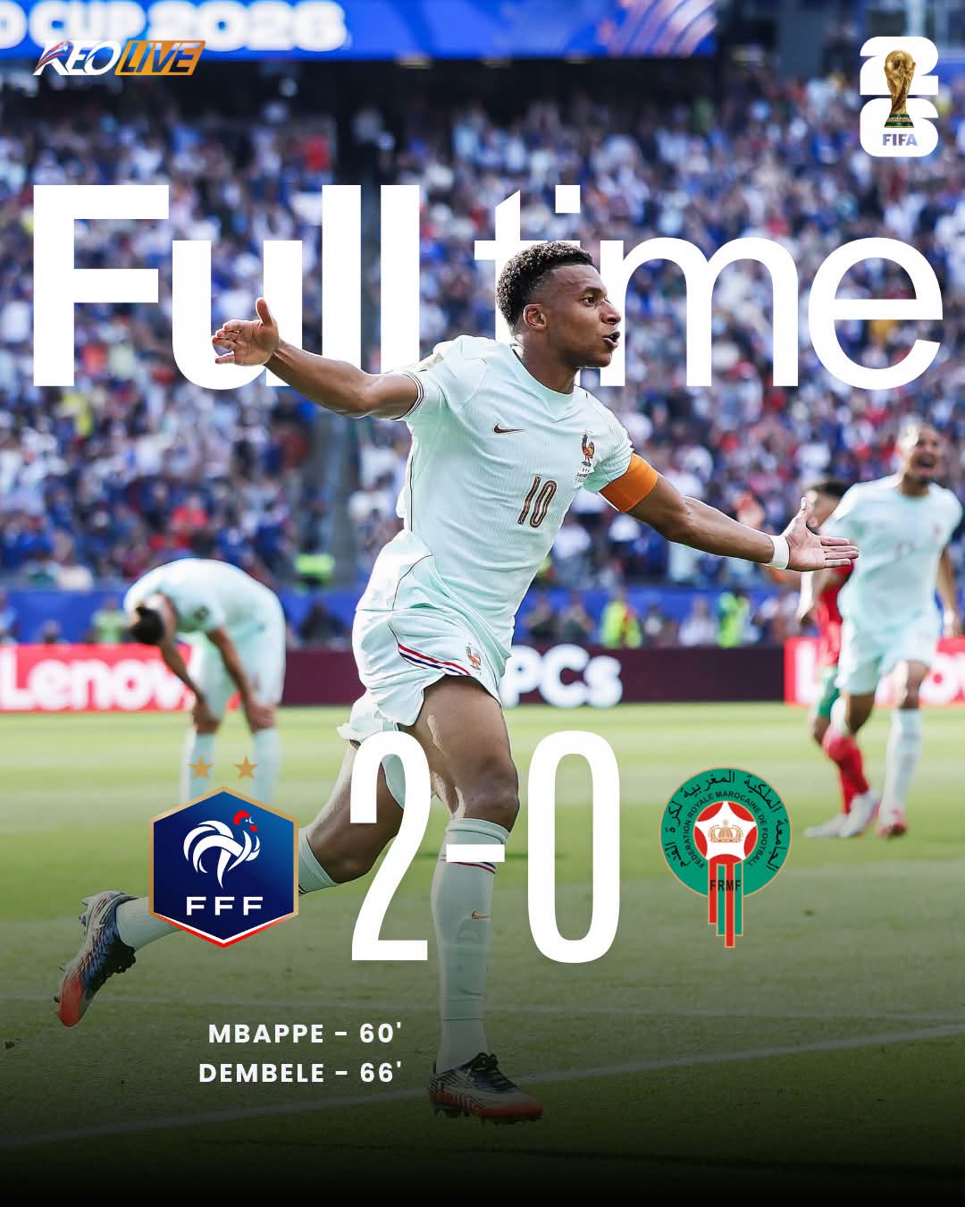 Pháp 2-0 Ma Rốc | Keolive