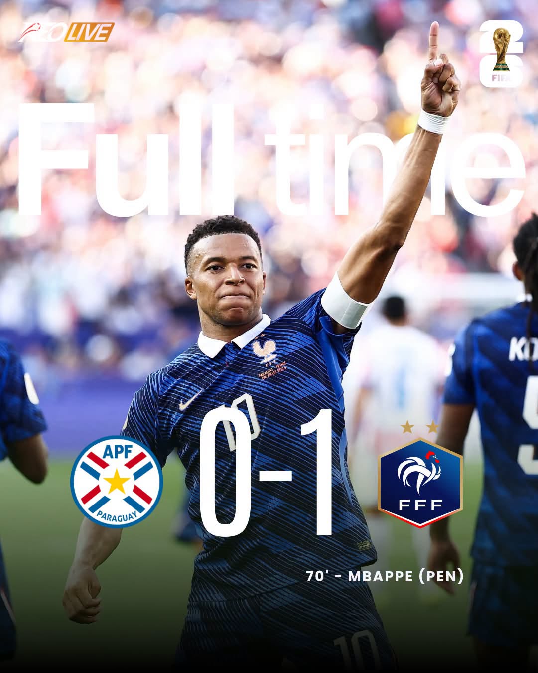 Paraguay 0-1 Pháp | Keolive