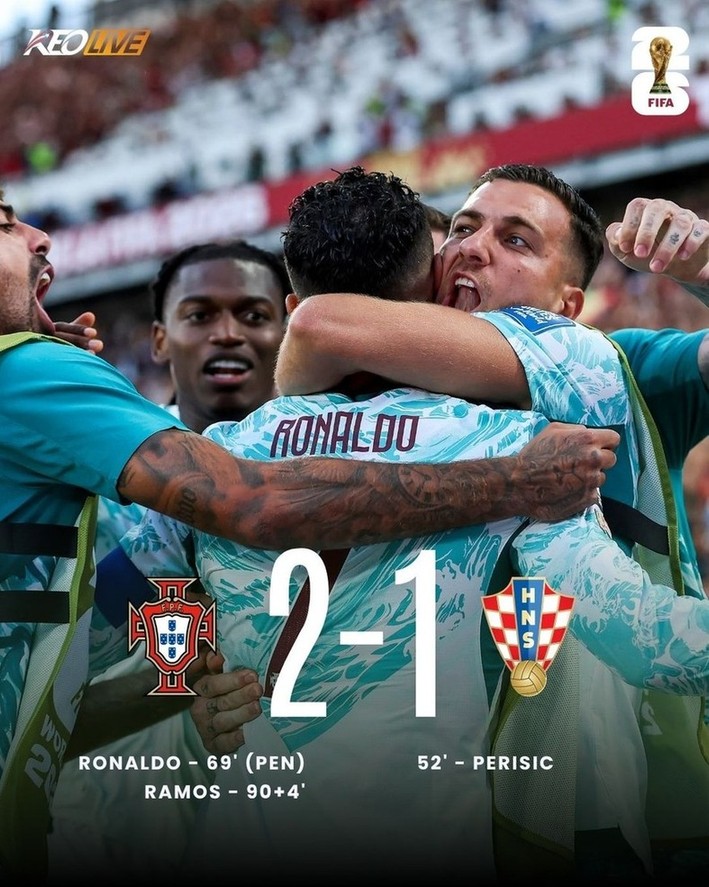 Bồ Đào Nha 2-1 Croatia | Keolive