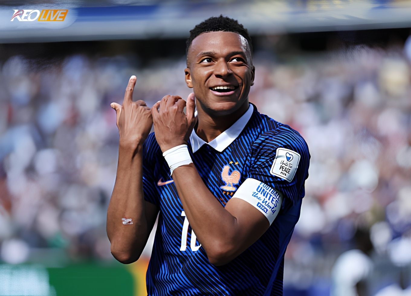 Mbappe lập thành tích 10 bàn thắng tại World Cup năm nay | Keolive